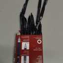 uniball 207 Retractable Gel Pens, Micro Point (0.5mm), Black, 12 Pack