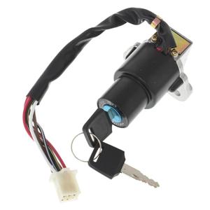 Aluminum Ignition Switch with Keys 27005-1129 Replacement for KLR650 KLR 650 1987-2007