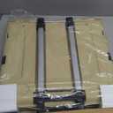 Folding Utility Cart with Wheels: Collapsible Rolling Carte for Teachers Handcart Shopping Trolley Portable Tool Box, All-Terrain Office Cart with Lid Basket Handle & Durable Frame