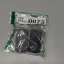 HIGHLIKE 2-Pack Hard Cases Folding Reading Glasses, Pocket Wallet Purse Compact Spring Hinge Readers, Transparent Clear Lens Black Gunmetal 1.75 x