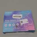 Itopan Stitch Gun for Clothes, Tagging Gun for Clothing Quick Fixes - Price Tag Gun with 6 Fine Needle, 1000 Black Fasteners & 1000 White Fasteners DeepSkyBlue1+Coral