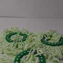 3 Pack Mop Replacement Heads for Libman Tornado Spin Mop System, Microfiber Head Mop Refills for Libman Tornado Spin Mop, Easy to Replace, Machine Washable, Green & White