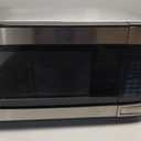 GE Countertop Microwave Oven, Compact 1.1 Cubic Ft., 950-watt Capacity, 6 Auto Cooking Settings, Child-Lock Technology, Kitchen Essentials for The Countertop, Dorm Room or Apartment, Stainless Steel
