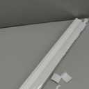 LazBlinds No Tools No Drill Cordless Cellular Shades, Light Filtering Honeycomb Shades for Home, Thermal Insulation Blinds for Windows, 29" W x 48" H, White