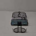 Zenna Home Shower Caddy, Bathroom Hanging Shower Caddy, Shower Organizer Shelves 