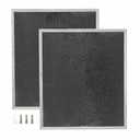 Broan-NuTone HPF30 Replacement Charcoal Filter (XC) for Dual Filter Ductless Range Hoods, Carbon Air Filter, 2 Count