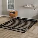 3 Inch Heavy Duty Low Profile Full Box Springs for Bed,Mattress Foundation,Metal Bed Base with Fabric Cover,Noise-Free, Easy Assembly