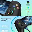 Mocagen Phone Game Controllers for iphone/Android, Marco Buttons, Analog Triggers, No Drift Joysticks & Thumb Grips, Turbo, Vibration