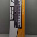 61 keys keyboard piano, Electronic Digital Piano with Built-In Speaker Microphone, Sheet Stand and Power Supply, Portable piano Keyboard Gift Teaching for Beginners