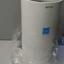 Afloia Air Purifiers for Home Bedroom Large Room Up to 1076 Ft, 3-Stage Filter Cleaner Odor Eliminator, Remove Pets Dust Dander Hair Allergy Mold Pollen Smoke Smell, Quiet 22 dB, 7 Colors Night Light (White)