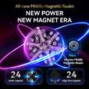 GAN 16 Maglev MAX Speed Cube 3x3 Magnetic, Power Stability Handfeel Max Professional Speedcube, Brain Teaser Puzzle Fidget Toy for Kids Adults, 2025 Pinnacle Flagship UV Version GAN16, 56mm