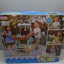 Little Tikes 2-in-1 Lemonade and Ice Cream Stand with 25 Accessories and Chalkboard For Kids Ages 2 plus, 8 X 20 X 18 Inches
