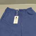 JEKAOYI Wide Leg Sweatpants for Women High Waisted Baggy Sweat Track Pants Drawstring Casual Lounge Pants with Pockets (Small, Navy Blue)