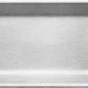 SUS304 Stainless Steel Serving Platters, Rectangle Metal Dinner Plate with Handles, Decorative Tray, Lightweight, Cheese Board, Oven Safe (8.66 x 4.33 inches)