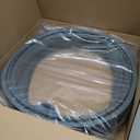 WH08X10058 Washer Door Gasket Seal Bellow Fit for G.E Front Load Washer GFWH2405L0BB GFWH2405L0MG GFWH2405L0MS GFWH2405L0MV GFWH3400L0WW GFWH3405L0BB GFWH3405L0MG GFWH3405L0MS GFWH3405L0MV