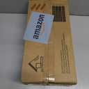 QEEIG Floating Shelves for Wall Bathroom Shelf Bedroom Kitchen Living Room Hanging Book Shelves Small Farmhouse Decor 16 inch Set of 3, Rustic Brown (015-BN3)