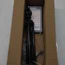 LBW Grow Light with Stand, Full Spectrum LED Floor Plant Light for Indoor Plants, Grow Lamp with On/Off Switch, Adjustable Tripod Stand 15-48 inches