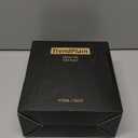 TrendPlain 16oz/470ml Glass Olive Oil Sprayer for Cooking  2 in 1 Olive Oil Dispenser Bottle for Kitchen Gadgets and Air Fryer Accessories, Salad, BBQ - Black & Green