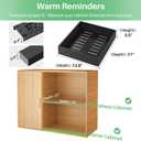 4 Pack Pull out Cabinet Organizer, 21"Deep, Heavy Duty Full-extension Slide out Drawers for Kitchen Cabinet, Roll out Shelf Storage with Nano Adhesive for Pots, Bathroom, Pantry, Home, Black