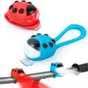 2 Pack Kid Bike Light, for Kids Scooter, Waterproof with 3 Light Modes for Kids Scooter or Bycycle