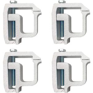 4Pcs Universal Truck Topper Clamp Camper Shell mounting Clamps Fit for Toyota for Ford for Dodge for Chevy