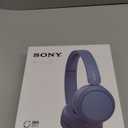 Sony WH-CH520 Wireless Headphones Bluetooth On-Ear Headset with Microphone and up to 50 Hours Battery Life with Quick Charging, Blue