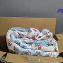palassio 100% Cotton Reversible Patchwork Quilt,King Size, Pink&Blue