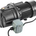 VEVOR 115 Volt Shallow Well Jet Pump, 1 HP, 17.6 GPM Heavy-duty Cast Iron Irrigation Water Pump, 164 ft Max Head, 20-40 PSI, IPX4 Waterproof, for Garden Lawn & Field Irrigation High-Rise Water Supply