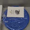 ProsourceFit Core Balance Disc Trainer, 14 Diameter with Pump for Improving Posture, Fitness, Stability (Blue)