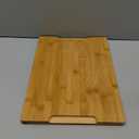 Extra Large Cutting Board, 17.6" Bamboo Cutting Boards for Kitchen with Juice Groove and Handles Kitchen Chopping Board for Meat Cheese board Heavy Duty Serving Tray, XL, Empune