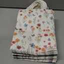 Kolldenn 24 Pcs Welcome Bags for Wedding Hotel Guests Birthday Party Paper Gift Bags with Handles for Halloween Bridal Birthday Party Favor, 8.3'' x 5.9'' x 3.1''(Wildflower)