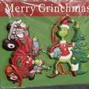 Merry Grinchmas Christmas Ornaments 10 Piece Brand New In Original Packaging