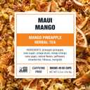 2 x Tiesta Tea Maui Mango, Loose Leaf, Mango Pineapple Herbal Tea, Premium Non-Caffeinated Fruit Blend, Makes Hot or Iced & Brews Up to 50 Cups, 5.5 Ounce Refillable Tin (EXP 03/04/28)
