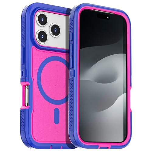 AICase for iPhone 17 Pro Max Case[Compatible with Magsafe],Magnetic Heavy Duty Drop Protection Full Body Rugged Shockproof/Dust Proof Military Protective Tough Durable for iPhone 17 Pro Max 6.9"_4