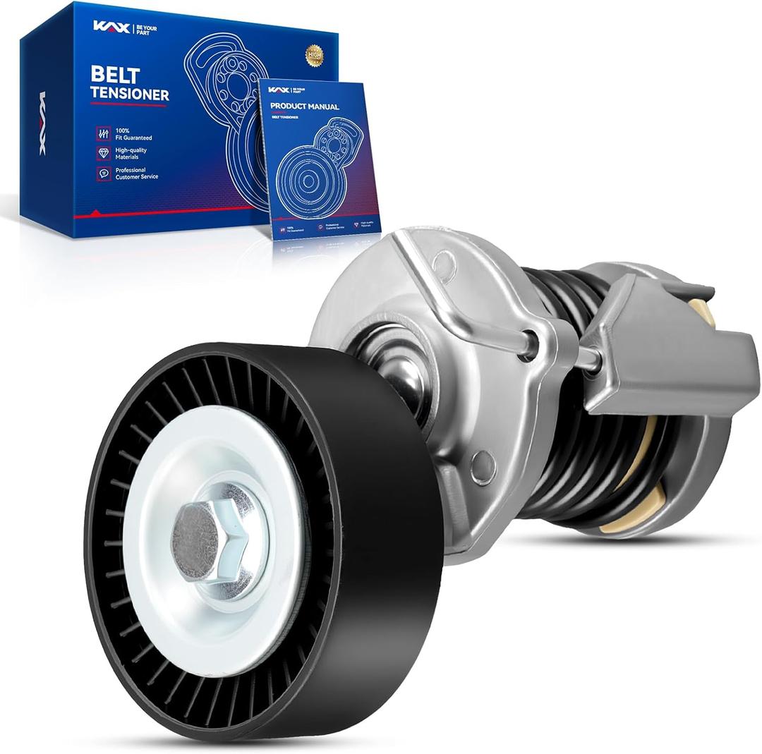 KAX 38427 Belt Tensioner Pulley Compatible with Volkswagen Jetta 2009-2014, Volkswagen Passat 2012-2014, Volkswagen Golf 2010-2014, Volkswagen Beetle 2013-2014, Audi A3 2010-2013, Volkswagen CC 2009