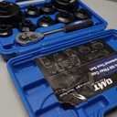 Orion Motor Tech Oil Filter Wrench Set, 10pc Oil Filter Socket Set, 3/8" Drive Metric Oil Filter Cap Wrench Removal Tool Kit, Low Profile Oil Filter Socket Set Compatible with Toyota VW BMW Mercedes