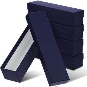 Teling 4 Pcs Coin Storage Box 2x2inch Flip Holders Collectors Coin Supplies Holders for Cents Collection Cardboard(Blue)