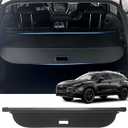 Retractable Cargo Cover for 2026 2025 2024 Subaru Crosstrek, Rear Trunk Cover Compatible with Subaru Crosstrek 2024-2026 Security Shielding Shade No Gap Car Accessory Black, Carbon Fiber