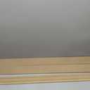 Art3d Premade Board and Batten Paintable Wainscoting Kit, MDF Accent Wall Panel for Kitchen Bedroom Living Room Home Decor Covers 94.5 x 54 in. Molding Trim Slat with Edge Strip