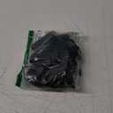 Carbon Fiber Work ID Card Holder with Lanyard is a Stylish and Durable Card Holder with Dual Card Capacity, Clear Display Window and Privacy Back Pocket (Black(2 Piece))