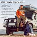 TECEUM Paracord Rope 750 lb 1000ft / 200ft / 120ft / 100ft / 50ft String Parachute Cord for Camping, Survival, Outdoor Gear 35+ Colors Nylon Utility Rope Tactical Survival & Camping Kit