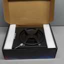 800W Slim Under Seat Powered Car Subwoofer Kit with Colorful LED Light, High/Low Level Input, Built-In Amplifier, And Car/Truck Audio System for Ultimate Sound Performance Subwoofer and Amp Package