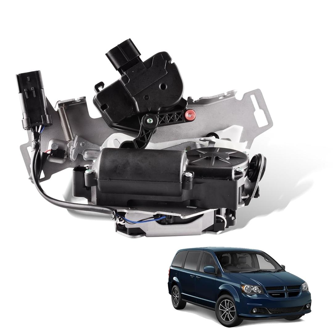 Rear Right Door Lock Actuator Fit for 2008-2016 Chrysler Town & Country, 2008-2020 Dodge Grand Caravan, 2012-2015 Ram C/V Replaces 5020768AB 5020768AC 68030378AC
