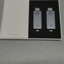 2025 Upgraded Wireless HDMI Transmitter and Receiver, 4K Decode 1080P Output,2.4G/5G Plug&Play Portable HDMI Wireless for Streaming Video and Audio to Monitor from Laptop/TV Box (Bright Silver)