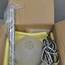 Progress Lighting P5078-09 Madison Pendants, 7-1/2-Inch Diameter x 8-Inch Height, Brushed Nickel