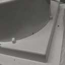 Bathroom Exhaust Fan with LED Light Ceiling Mount Ventilation Fan 110 CFM 1.0 Sones 4 Inch Duct Quiet Bathroom Vent Fan with Light Combo 5000K for Home Bath Office Hotel(Round)