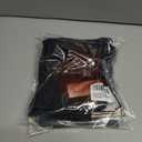 2 x Women Plus Size High Waisted Bikini Bottoms Ruched Swimsuit Bottom Tummy Control Full Coverage Swim Shorts 2025 (Black, XXL)