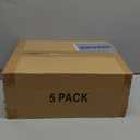 5 Pack Stackable Closet Storage Basket - Stackable Storage Bins, Multifunctional & Foldable Closet Organizer Waterproof, Wardrobe Cupboard Space-Saving Hat Storage Drawer Organizer, White