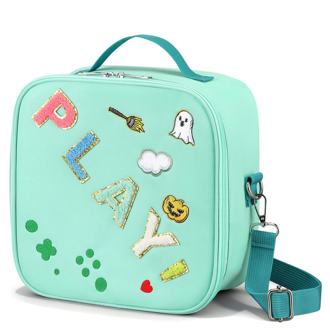 Orylia Kids Lunch Box Insulated Reusable Lunch Bag, Green - Play