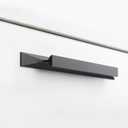 goldenwarm 10 Pack Black Cabinet Handles 3-3/4 Inch Drawer Pulls Modern Style Hardware Cupboard Handle Bathroom Door Dresser Pull, 96mm (3-3/4in Hole Centers, Black-10pack)